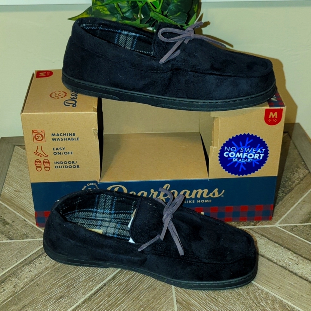 Dearfoams memory foam moccasins